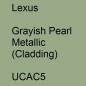 Preview: Lexus, Grayish Pearl Metallic (Cladding), UCAC5.